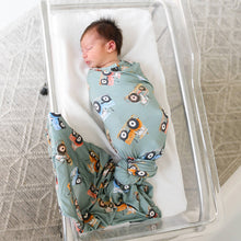 Bamboo Tractor Baby Blanket