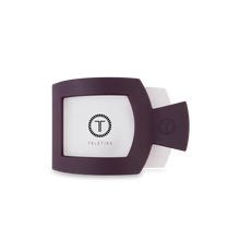 Square Flat Hair Clip | Med. | Burgundy Bliss