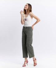 Olive Barrel Jeans