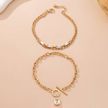 Multi Baguette Crystals & Toggle Clasp