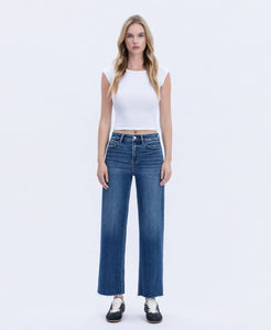 Rachel High Rise Trouser Wide Leg Jeans