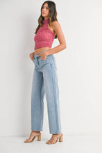Eva High Rise Full Length Straight Jean