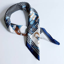 Silky Muse Satin Square Scarf - Chic Silky Scarf For Hair, Neck, Or Bag Styling