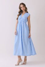 The Willow Gingham Maxi Dress