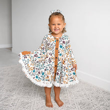 Maren Floral BUTTON DRESS Kids Fall Outfit