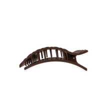 Flat Rectangle Hair Clip | Small | Truly Taupe Quilted