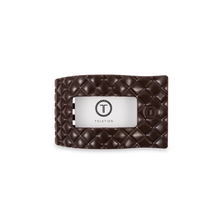 Flat Rectangle Hair Clip | Small | Truly Taupe Quilted