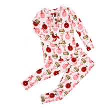 Kit Ornaments TWO PIECE matching christmas pajamas bamboo