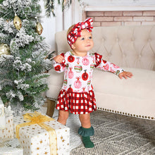 Emery Plaid HEADWRAP Christmas Baby Toddler Hair Accessory