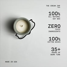 5 oz Cream Jar Candle: Jasmine & Honeysuckle