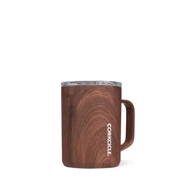 Corkcicle Mug - 16oz Walnut Wood