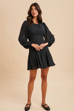 Myra Polka Dot Flared Mini Dress