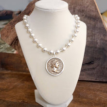 Coin Chunky Ball Chain Statement Necklace