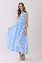 The Willow Gingham Maxi Dress