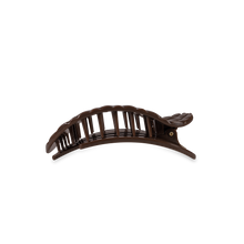 Flat Round Hair Clip | Small | Truly Taupe Quilted