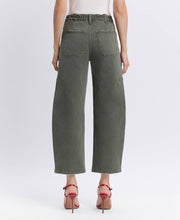 Olive Barrel Jeans