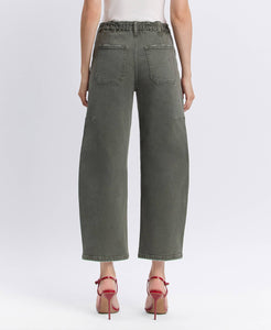 Olive Barrel Jeans