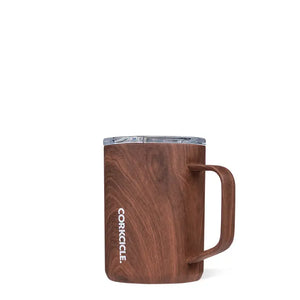 Corkcicle Mug - 16oz Walnut Wood