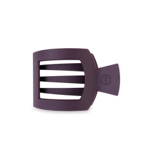 Square Flat Hair Clip | Med. | Burgundy Bliss