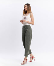 Olive Barrel Jeans