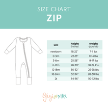 Gillian RUFFLE ZIP Bamboo Baby Sleeper