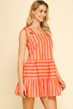 Tailgate Tie-Up Mini Dress
