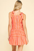 Tailgate Tie-Up Mini Dress