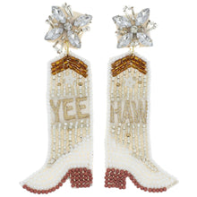 Yee Haw Cowboy Boots Earrings