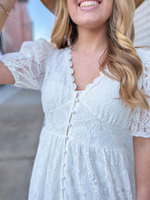 Cassia Lace Detail Midi Dress
