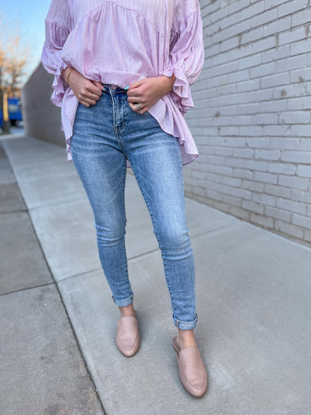 Embry 90's High Rise Skinny Jean
