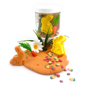 Bunny Garden Mini Play Dough Kit