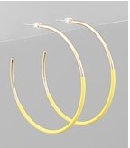 Half Color Coated Hoops