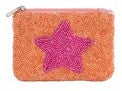 One Star Beaded Coin Pouch