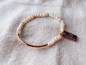 Gold Hepburn Singles Bracelet