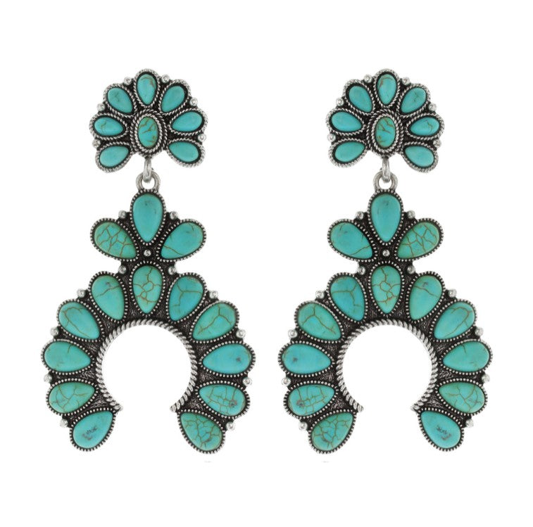 Cowboy Style Western Earrings