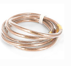 Glitter Jelly Bracelet Set
