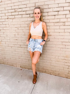Milo Button Down Tank