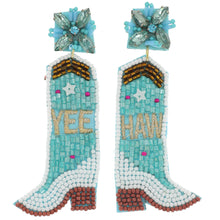 Yee Haw Cowboy Boots Earrings