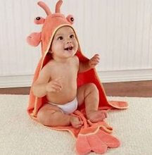 Lobster Laughs Hooded Towel