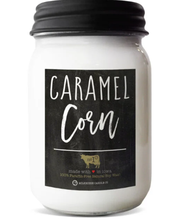 Milkhouse Caramel Corn 13oz Mason