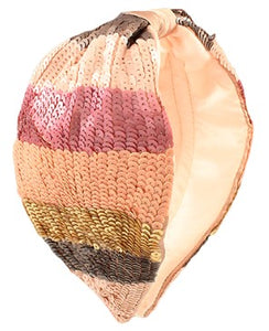 Sequin Colorblock Headband