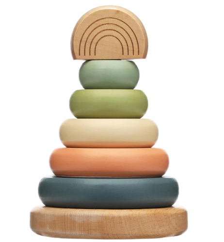 Wooden Tower Stacking Toy