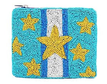 Multi Star Beaded Pouch
