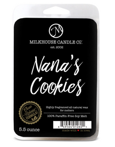 Milkhouse Fragrance Melts: Nana's Cookies  5.5 oz