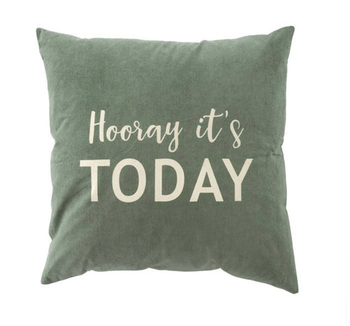 Hooray It’s Today Pillow